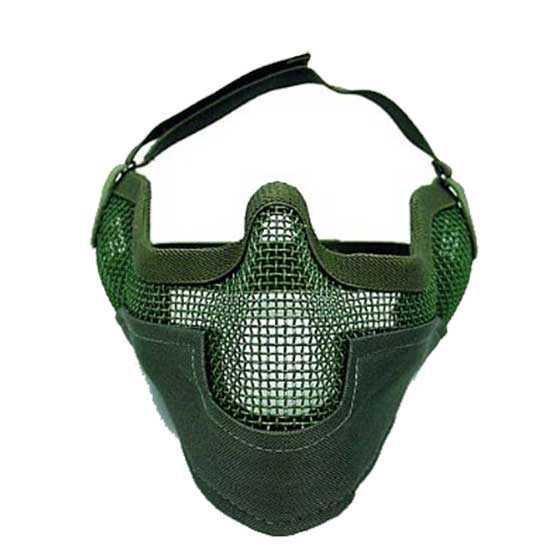 Airsoft stalker bat style raider mesh mask od