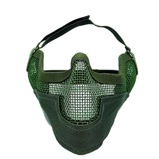 Airsoft stalker bat style raider mesh mask od - Click Image to Close