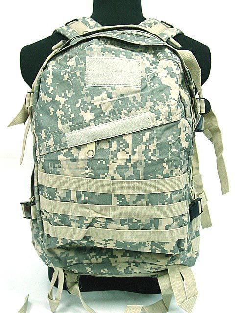 Airsoft Combat Molle Assault Backpack Bag Digital ACU Camo