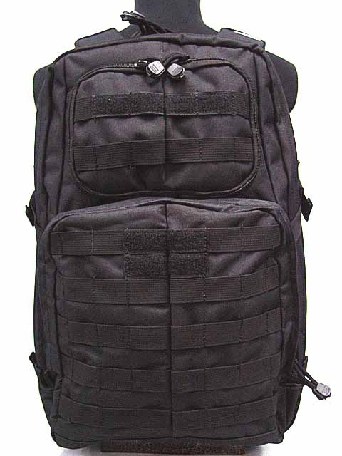 Tactical 3-Day Molle Patrol Assault Backpack Bag BK - Click Image to Close