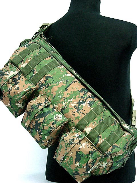 Tactical backpacks Shoulder Go Pack Bag Digital Camo Woodland - Click Image to Close