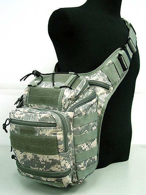 Tactical Gear Shoulder Bag Outdoor Sling Single Shoulder Bags ACU