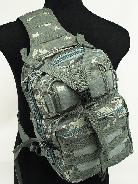 Airsoft Outdoor Tactical Combat Gear sling Bag Shoulder Bags ACU L