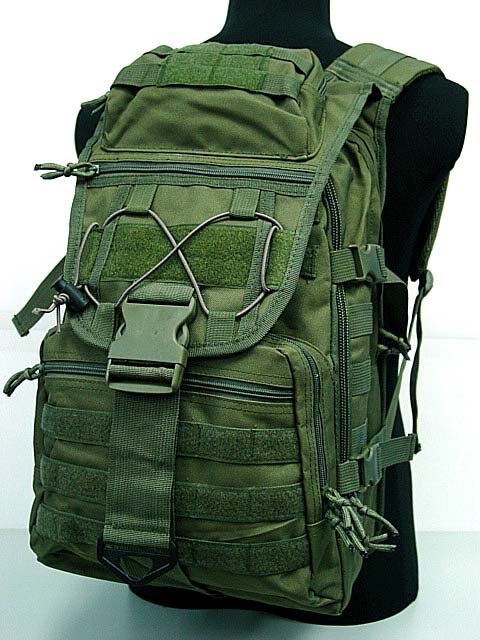 Airsoft Molle USMC Tactical Molle Patrol Gear Assault Backpack OD - Click Image to Close