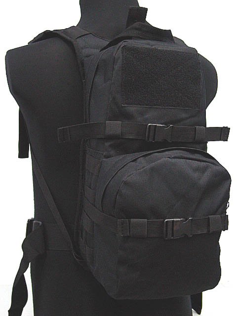 Tactical Utility Molle 3L Hydration Water Backpack BK - Click Image to Close