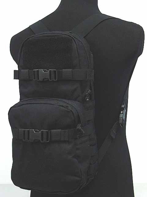 1000D Molle MBSS Hydration Backpack Black at Hiairsof - Click Image to Close