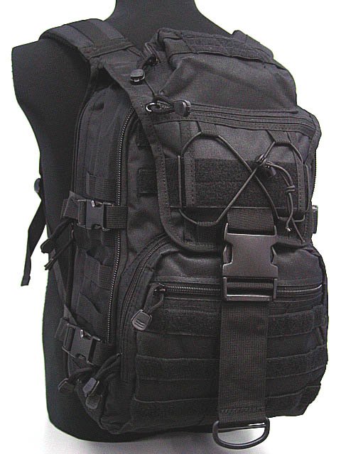 Airsoft Molle Tactical Patrol Gear Assault Backpack BK - Click Image to Close