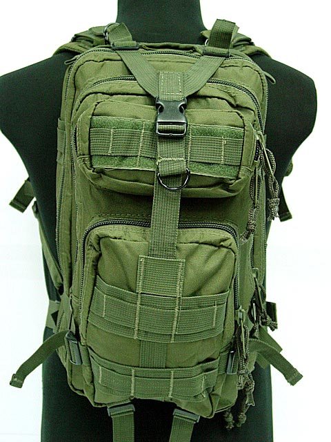 3L Level Milspec Military Molle Assault Tactical Backpack Bag OD - Click Image to Close