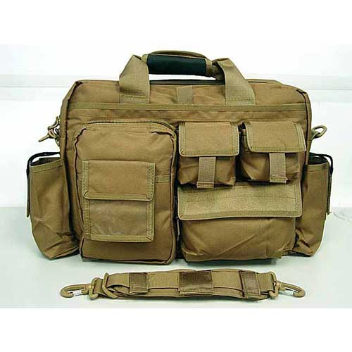 Airsoft outdoor Combat Shoulder Bag Coyote Brown - Click Image to Close