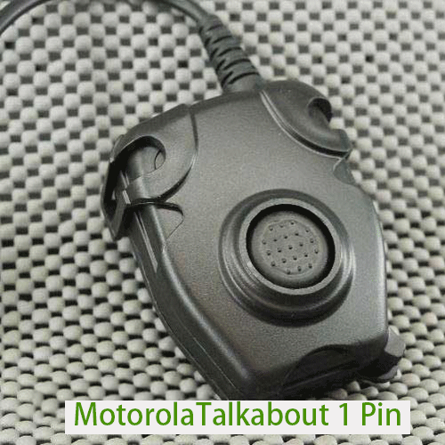 Element / Z-Tactical Peltor Style PTT 1 Pin Radio Headset