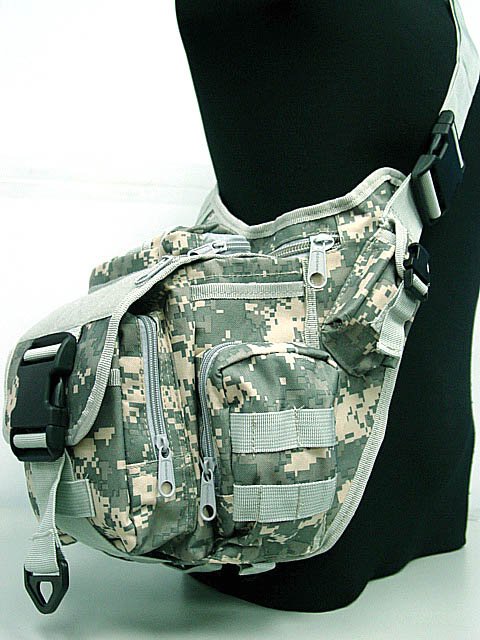 Messenger Tactical Military Shoulder Bag Outdoor Cycling Pouch ACU