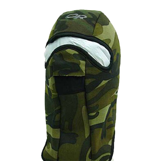 Face Fleece Mask Balaclava Hood 1 Hole Head Camo - Click Image to Close