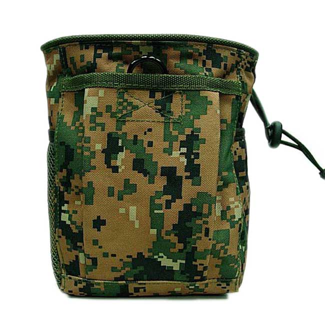 Digital Camo Woodland Molle Magazine Tool Drop Pouch - Click Image to Close