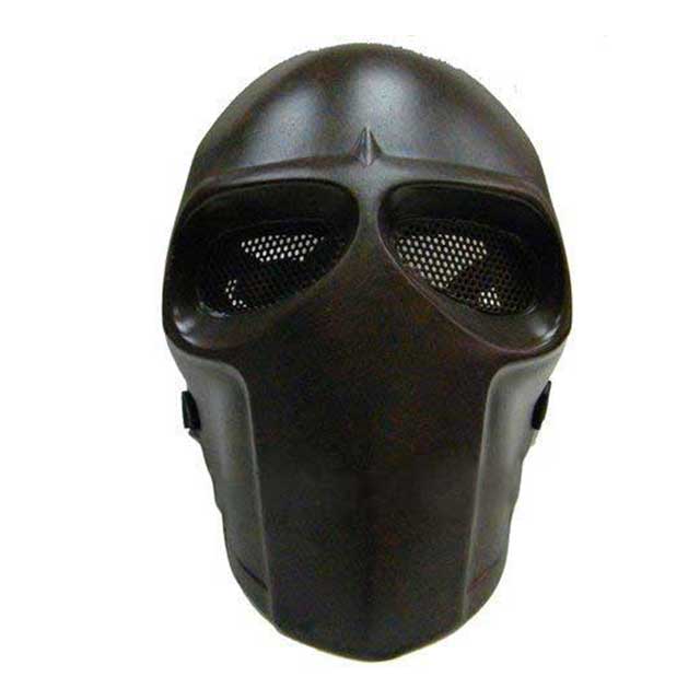 Airsoft Fiber Full Face Cover Mask Copper Color