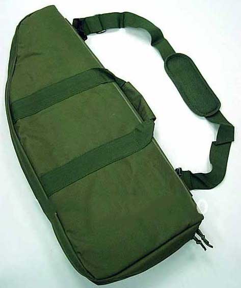 28 inch Airsoft AEG Rifle Sniper Case Bags Rifle Gun Bag OD - Click Image to Close