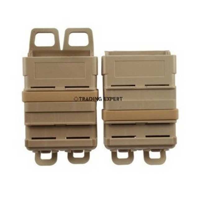 Fast attach mag pouch MOLLE system Tan on sale - Click Image to Close