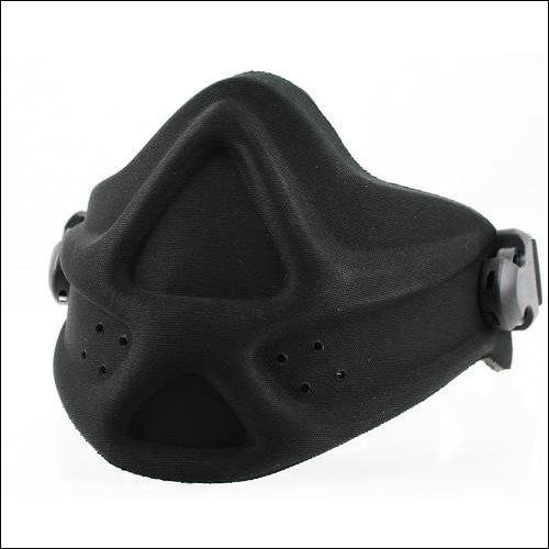 Ames Weekend Worrior Neoprene Hard Foam Mask (Black) - Click Image to Close