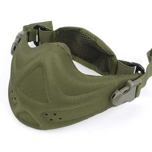 James TMC Goggles Neoprene Hard Foam Mask Bronze Outdoor Play Masks - Click Image to Close