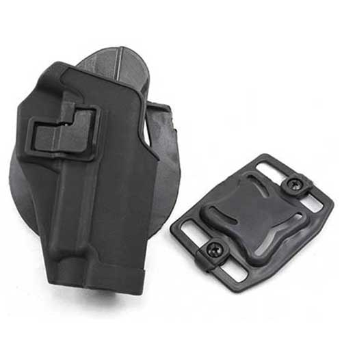 Black Hawk CQC SIG P220 P226 SERPA Gun Holster Paddle Leg Belt RH BK - Click Image to Close