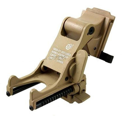 Fast Helmet mount for night vision monocular PVS NVG Mount (Tan)