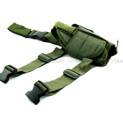 Airsoft Tactical Tornado Leg Holster Drop Leg Pistol Mag Holder OD