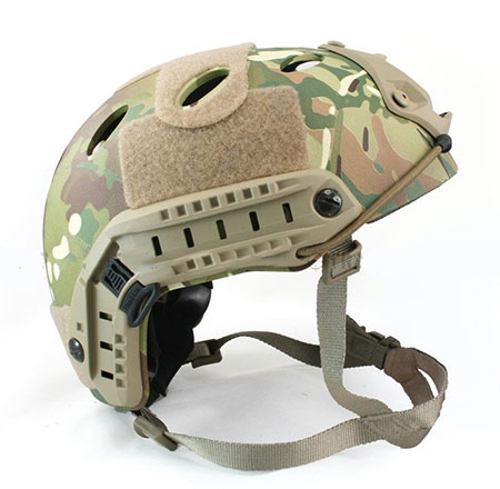 Fast Style Base Jump Helmet Navy Seal Carbon Shell Multicam