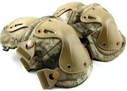 SWAT X-Cap Paintball Knee&Elbow Pads A-TACS Y5007