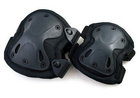 SWAT X-Cap Paintball Knee&Elbow Pads Black Y5023B