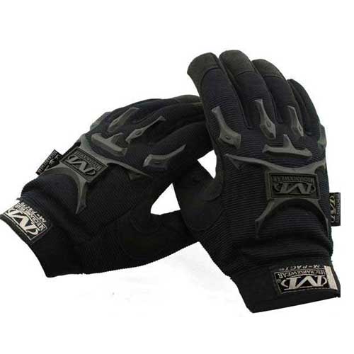 Mechanix style Tactical M-Pact Gloves Black Y5013 - Click Image to Close