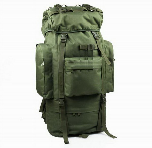 French 65 liters backpack (olive green) B4108E - Click Image to Close