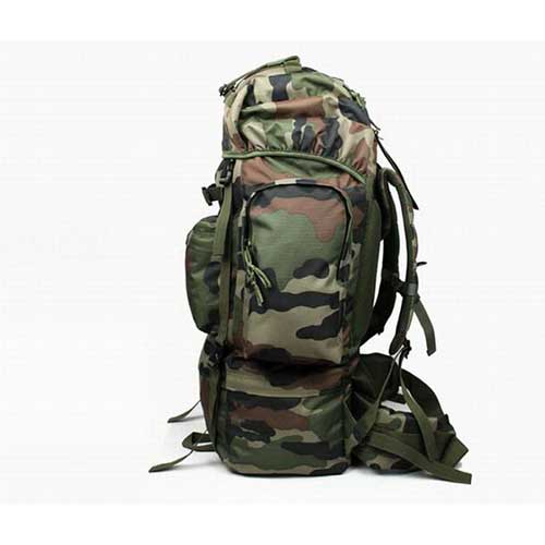 French 65 liters backpack jungle camouflage at HiAirsoft Store - Click Image to Close