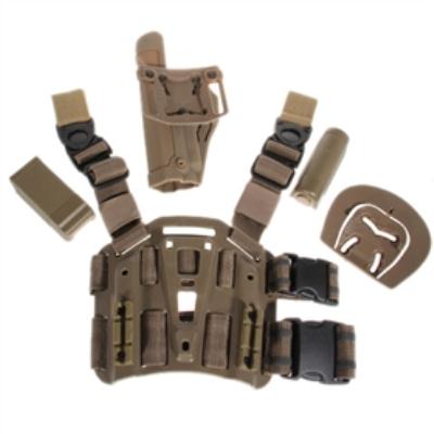 Tactical Gear Holster Leg Gun Pouch with Buckle for P226 Type