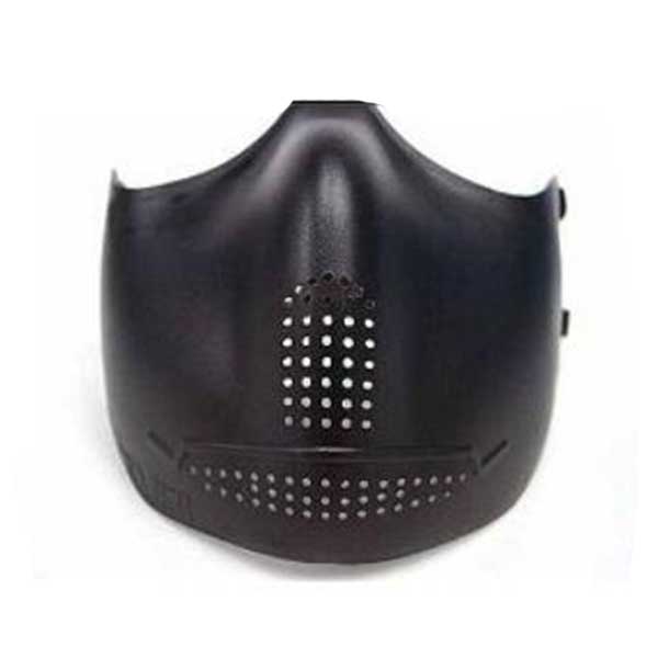 Tactical Half Face Airsoft mask black - Click Image to Close