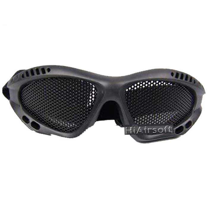 Mesh Goggles DL Style Black for Your Airsoft Tactical Upgrade Mask - Click Image to Close