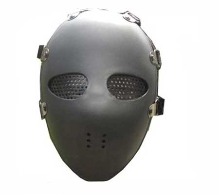 Tactical Full Face Airsoft Killer Mask w/ Goggle Black