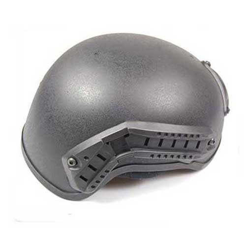 H Tactical Helmet Black for Airsoft Upgrade