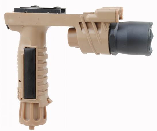 Surefire M910A Verticalegrip Xenon White LED Bulbs Tan