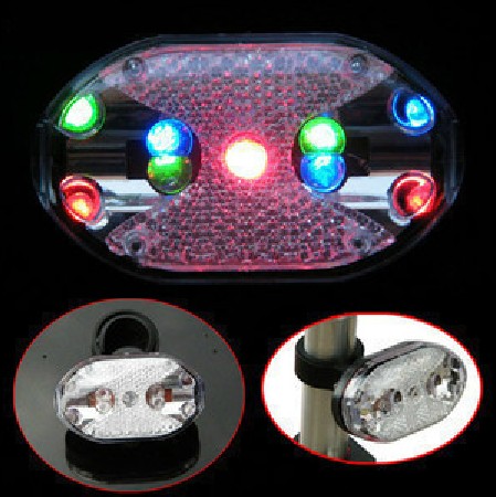 Outdoor Help Bicycle lights riding ring 9 led colorful style - Click Image to Close