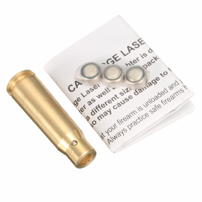 7.62x39mm Red laser bore sighter cartridge Brass Sighting Caliber - Click Image to Close