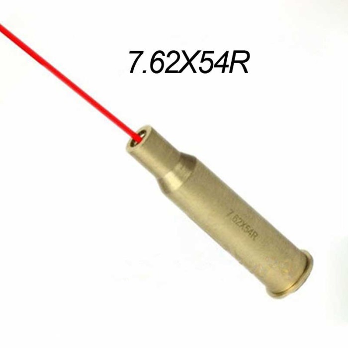 7.62x54R Caliber Cartridge Laser Bore Sighter Boresight Copper - Click Image to Close