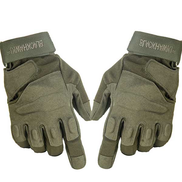 Blackhawk Military Tactical Swat Airsoft Hunting Full Finger Gloves - Click Image to Close