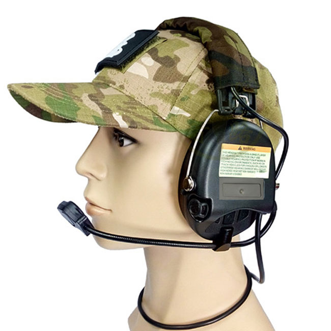 Pro zTactical Sordin Supreme Headset Camo Headband Radio Comtac BK - Click Image to Close