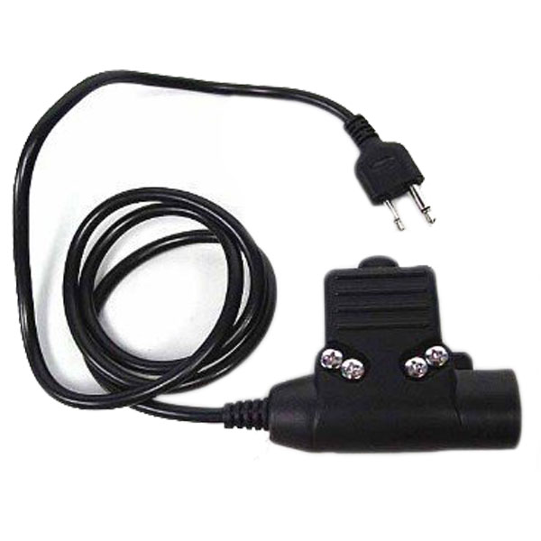 Tactical Airsoft PTT U94 ICOM 2 Pin for Sordin Comtac Grade A - Click Image to Close