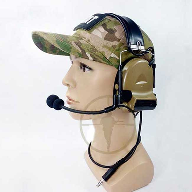 Tactical Comtac II Headset USTS Advanced Modular Noise Reduction DE