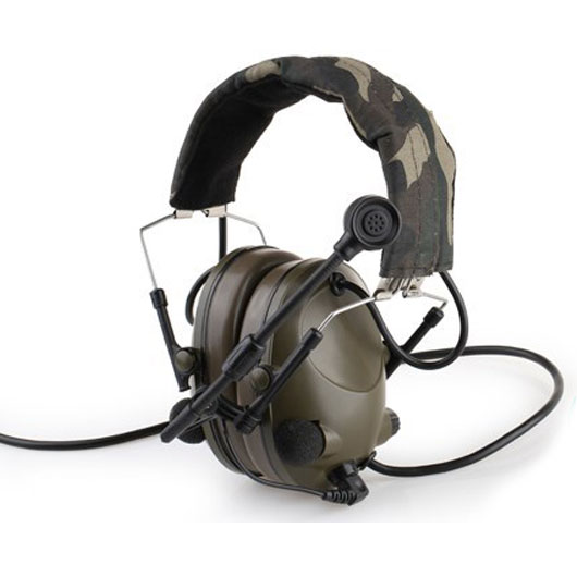 Airsoft Radio Comtac Military Version Tactical Sound-Trap Headset - Click Image to Close