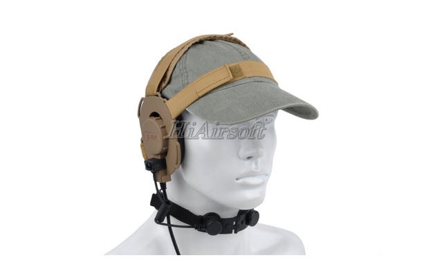 Tactical Throat Mic Adaptor