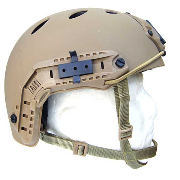 Airsoft FAST Base Jump Style Helmet DE head borne accessories - Click Image to Close