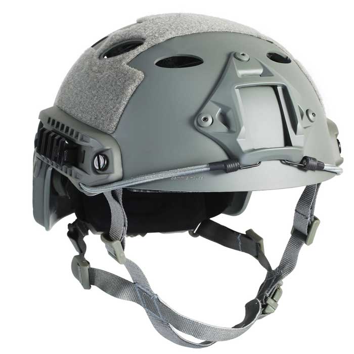 Advanced Edition Fast Helmet Tactical Military Fast Jump Helmet GRAY - Click Image to Close