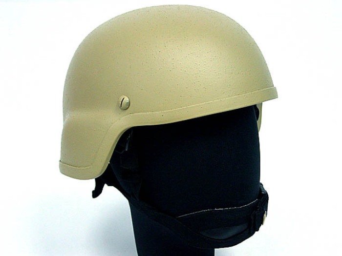 Airsoft ACH MICH 2000 Helmet Tactical Protect ABS Sport Helmet DE - Click Image to Close