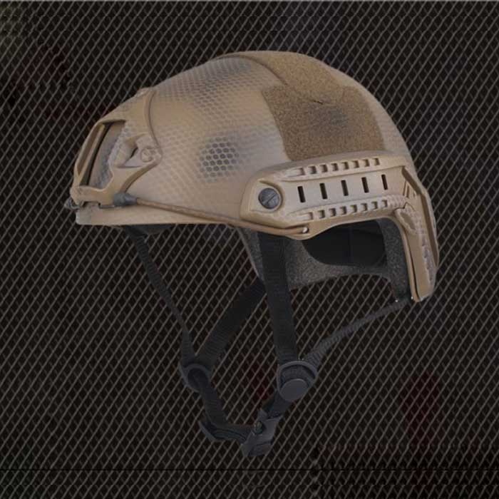 Tactical Helmet Airsoft Sports Safety Military Helmet MH NA Camo - Click Image to Close